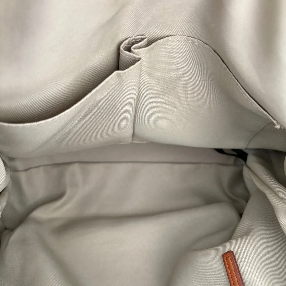 American Leather Co Women Satchel OS Tan‎ Pebbled Leather Crossbody Handbag
